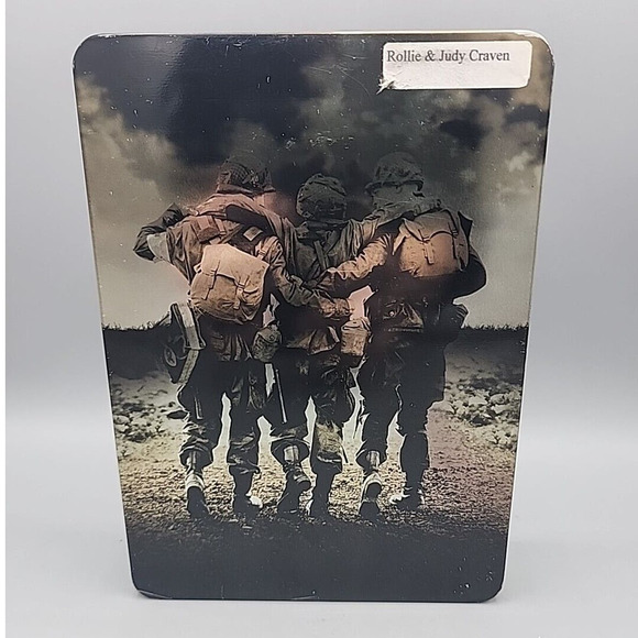 Band of Brothers WW2 DVD 2002 6-Disc Set HBO Complete Series Steelbook Tin Case - Picture 2 of 12